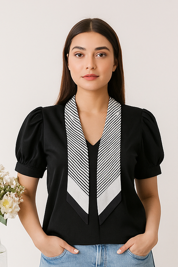 Scarf top