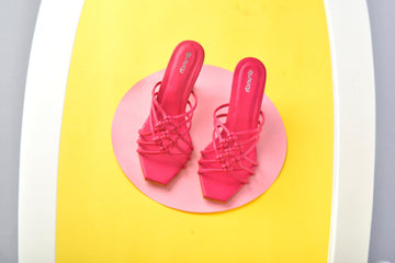 Sangria Heels Fuchsia Pink