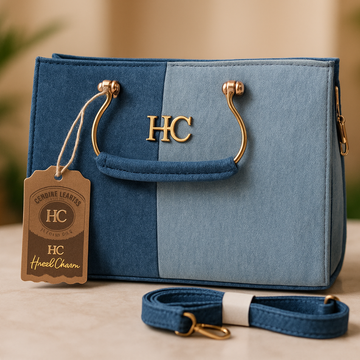 Patchwork  Denim Handbag