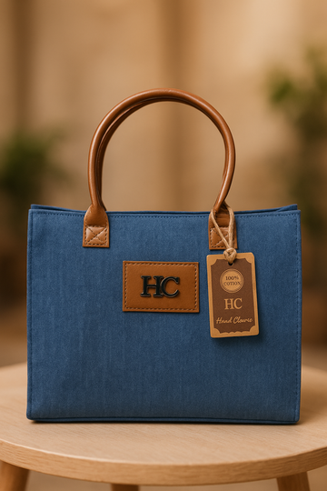 Tone Denim Sling Tote